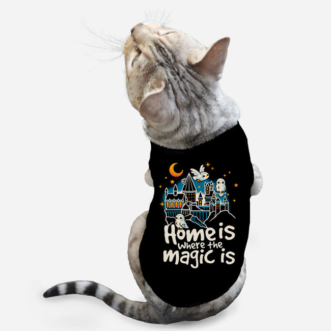 Home Is Where The Magic Is-Cat-Basic-Pet Tank-NemiMakeit