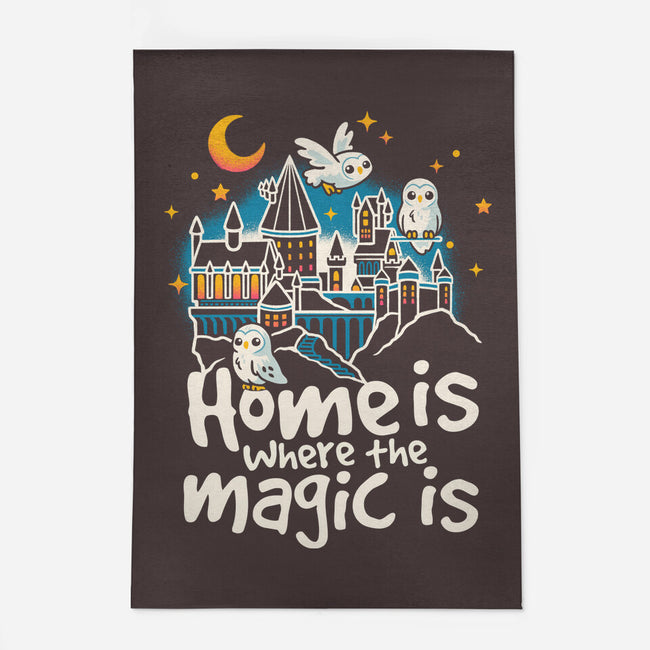 Home Is Where The Magic Is-None-Indoor-Rug-NemiMakeit