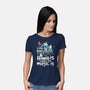 Home Is Where The Magic Is-Womens-Basic-Tee-NemiMakeit