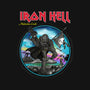 Iron Hell-None-Beach-Towel-rocketman_art