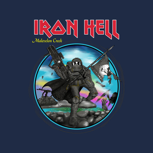 Iron Hell-Unisex-Kitchen-Apron-rocketman_art