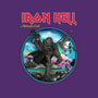 Iron Hell-Womens-Basic-Tee-rocketman_art