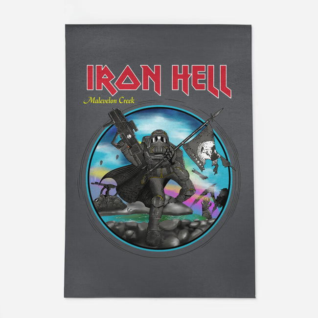 Iron Hell-None-Indoor-Rug-rocketman_art