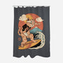 Meowster Surfer-None-Polyester-Shower Curtain-vp021