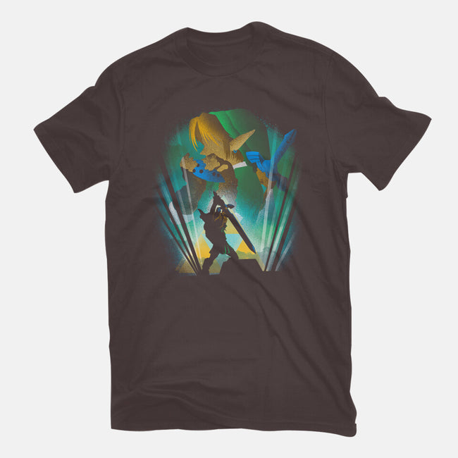 The Hero Of Time-Womens-Basic-Tee-Donnie