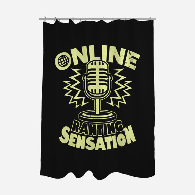 Online Ranting Sensation-None-Polyester-Shower Curtain-Boggs Nicolas