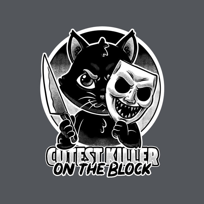 Cute Cat Killer-None-Removable Cover-Throw Pillow-Studio Mootant