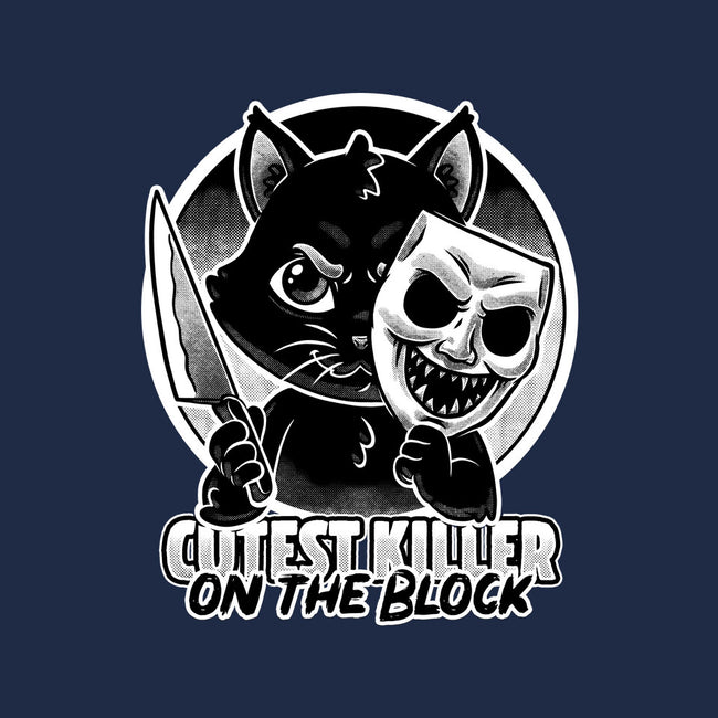 Cute Cat Killer-None-Fleece-Blanket-Studio Mootant
