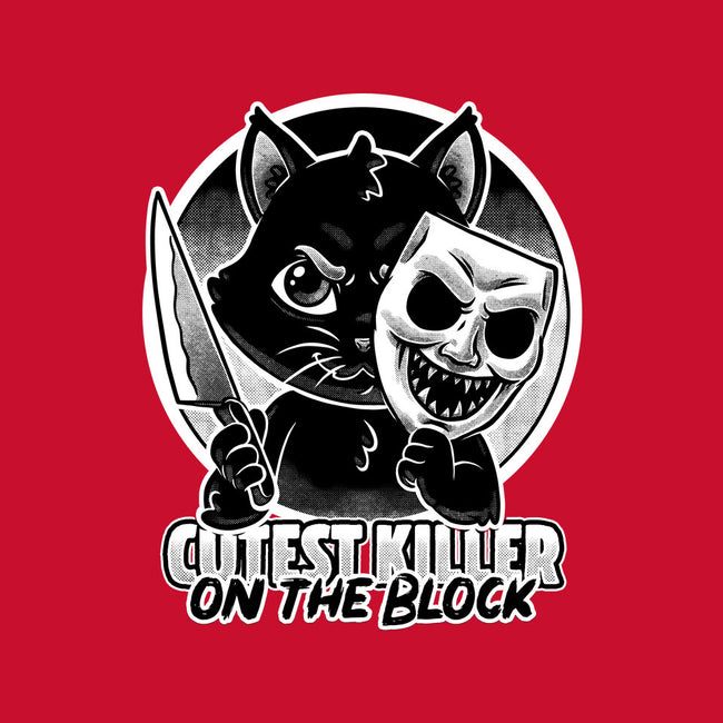 Cute Cat Killer-None-Fleece-Blanket-Studio Mootant