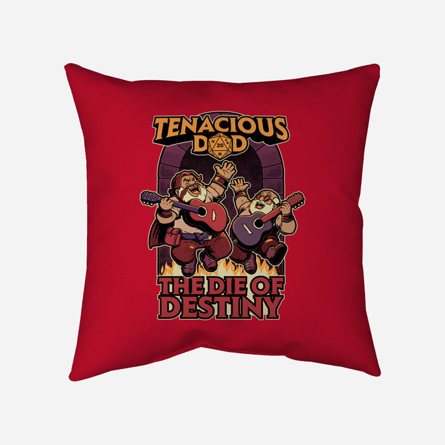 Rock Band Destiny-None-Removable Cover-Throw Pillow-Studio Mootant