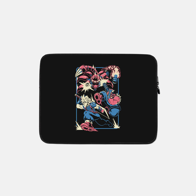 Sentinel's Rampage-None-Zippered-Laptop Sleeve-Henrique Torres
