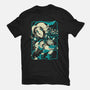 Legendary Shapeshifter-Womens-Fitted-Tee-Henrique Torres