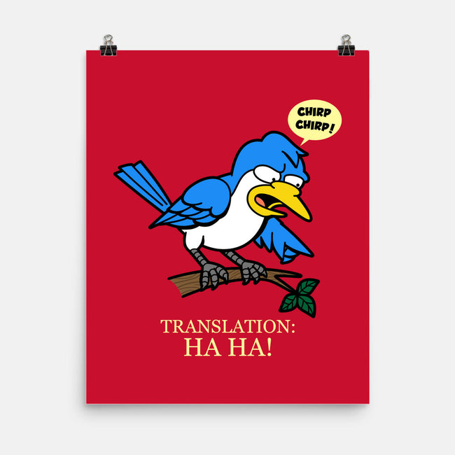 Springfield Mocking Bird-None-Matte-Poster-Boggs Nicolas