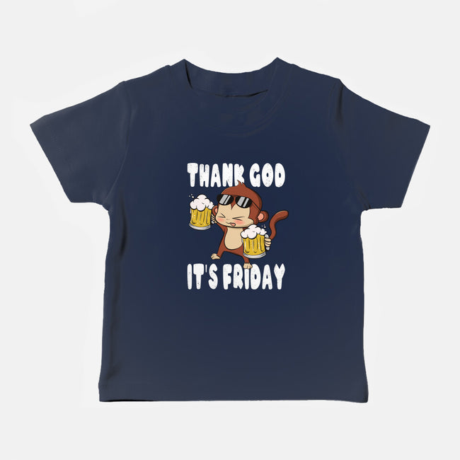 Friday Monkey-Baby-Basic-Tee-fanfabio