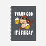Friday Monkey-None-Dot Grid-Notebook-fanfabio