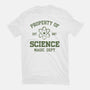 Property Of Science-Womens-Fitted-Tee-Melonseta