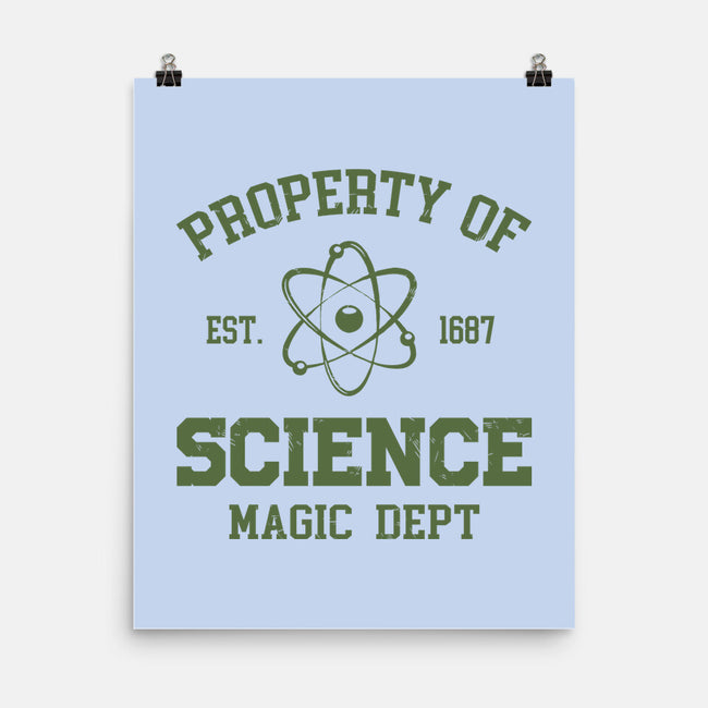 Property Of Science-None-Matte-Poster-Melonseta