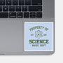 Property Of Science-None-Glossy-Sticker-Melonseta