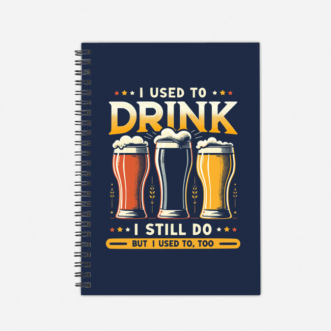 I Used To Drink-None-Dot Grid-Notebook-BridgeWalker