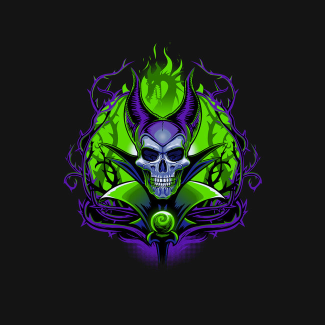 The Witch Skull-None-Glossy-Sticker-daobiwan