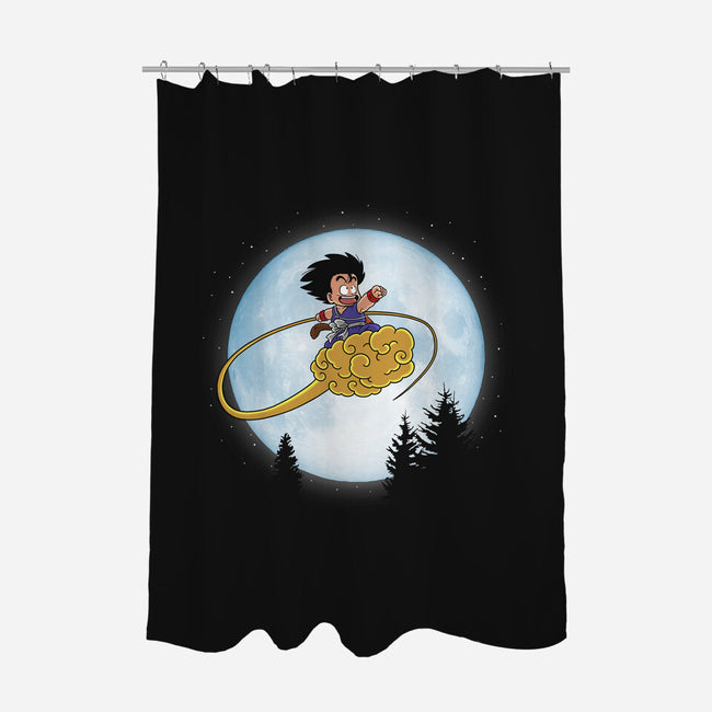 Dragon Moon-None-Polyester-Shower Curtain-Barbadifuoco