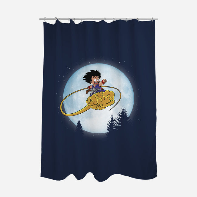 Dragon Moon-None-Polyester-Shower Curtain-Barbadifuoco