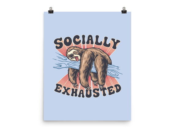 Socially Exhausted