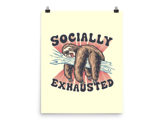 Socially Exhausted