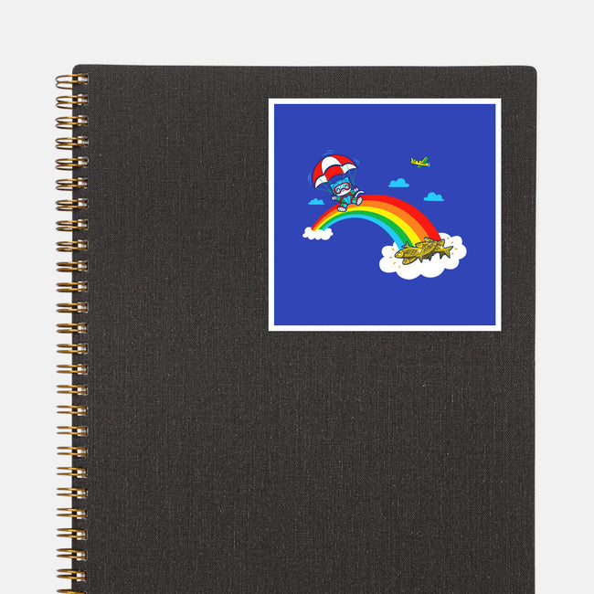 At The End Of The Rainbow-None-Glossy-Sticker-Boggs Nicolas