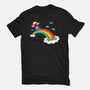 At The End Of The Rainbow-Unisex-Basic-Tee-Boggs Nicolas