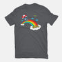 At The End Of The Rainbow-Mens-Heavyweight-Tee-Boggs Nicolas