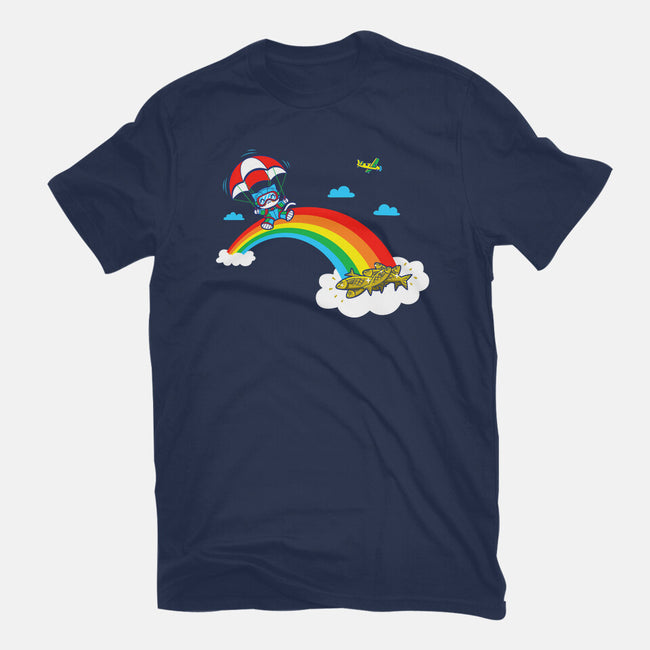 At The End Of The Rainbow-Womens-Basic-Tee-Boggs Nicolas