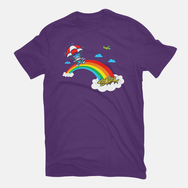 At The End Of The Rainbow-Womens-Basic-Tee-Boggs Nicolas