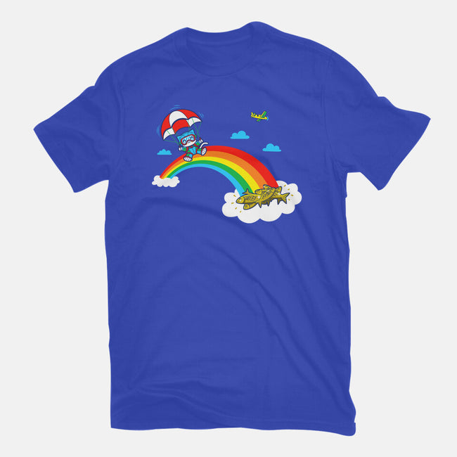 At The End Of The Rainbow-Mens-Heavyweight-Tee-Boggs Nicolas