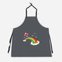At The End Of The Rainbow-Unisex-Kitchen-Apron-Boggs Nicolas