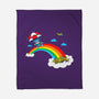 At The End Of The Rainbow-None-Fleece-Blanket-Boggs Nicolas