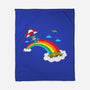 At The End Of The Rainbow-None-Fleece-Blanket-Boggs Nicolas