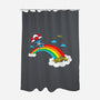 At The End Of The Rainbow-None-Polyester-Shower Curtain-Boggs Nicolas