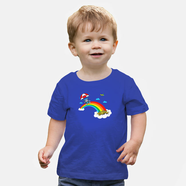 At The End Of The Rainbow-Baby-Basic-Tee-Boggs Nicolas