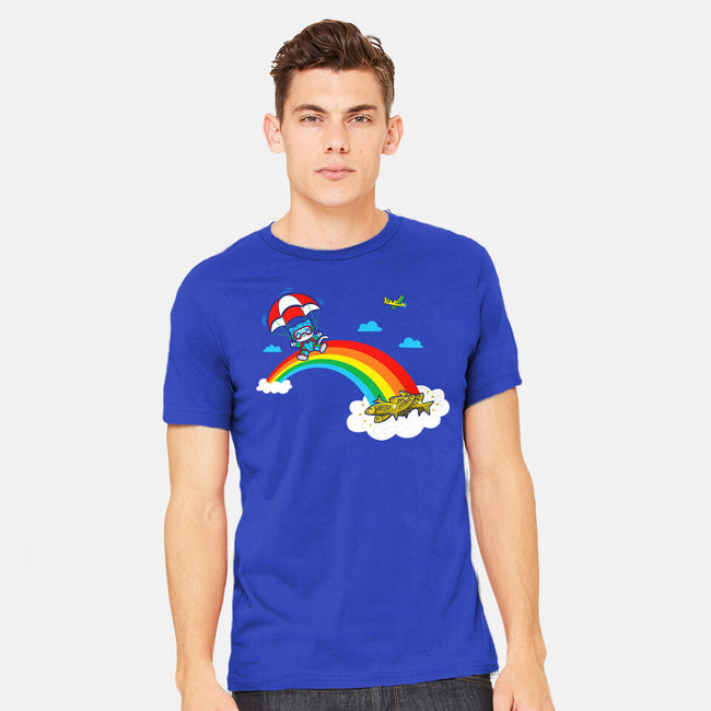 At The End Of The Rainbow-Mens-Heavyweight-Tee-Boggs Nicolas