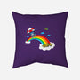 At The End Of The Rainbow-None-Removable Cover w Insert-Throw Pillow-Boggs Nicolas