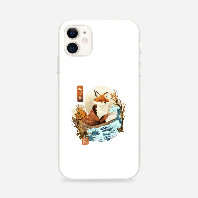 The Great Wave Fox-iPhone-Snap-Phone Case-dandingeroz