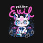 Feline Evil-None-Polyester-Shower Curtain-eduely