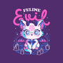 Feline Evil-None-Fleece-Blanket-eduely
