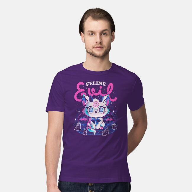 Feline Evil-Mens-Premium-Tee-eduely