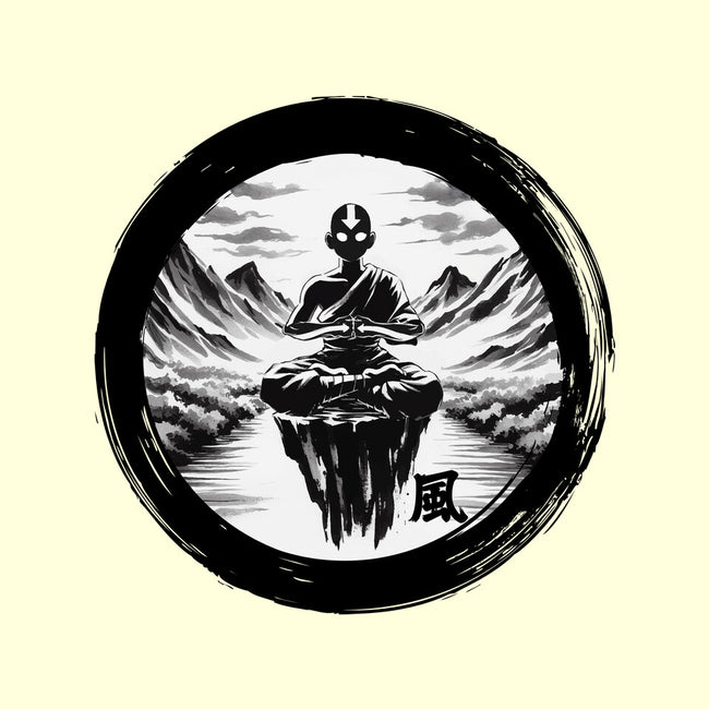 The Air Nomads Sumi-e-None-Polyester-Shower Curtain-DrMonekers