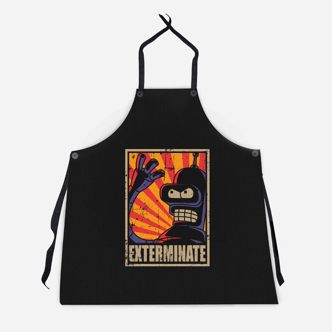Exterminate-Unisex-Kitchen-Apron-Xentee