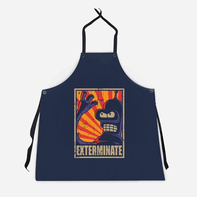 Exterminate-Unisex-Kitchen-Apron-Xentee