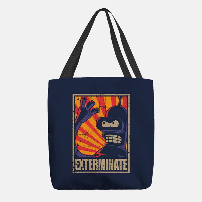 Exterminate-None-Basic Tote-Bag-Xentee
