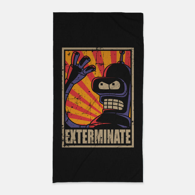Exterminate-None-Beach-Towel-Xentee